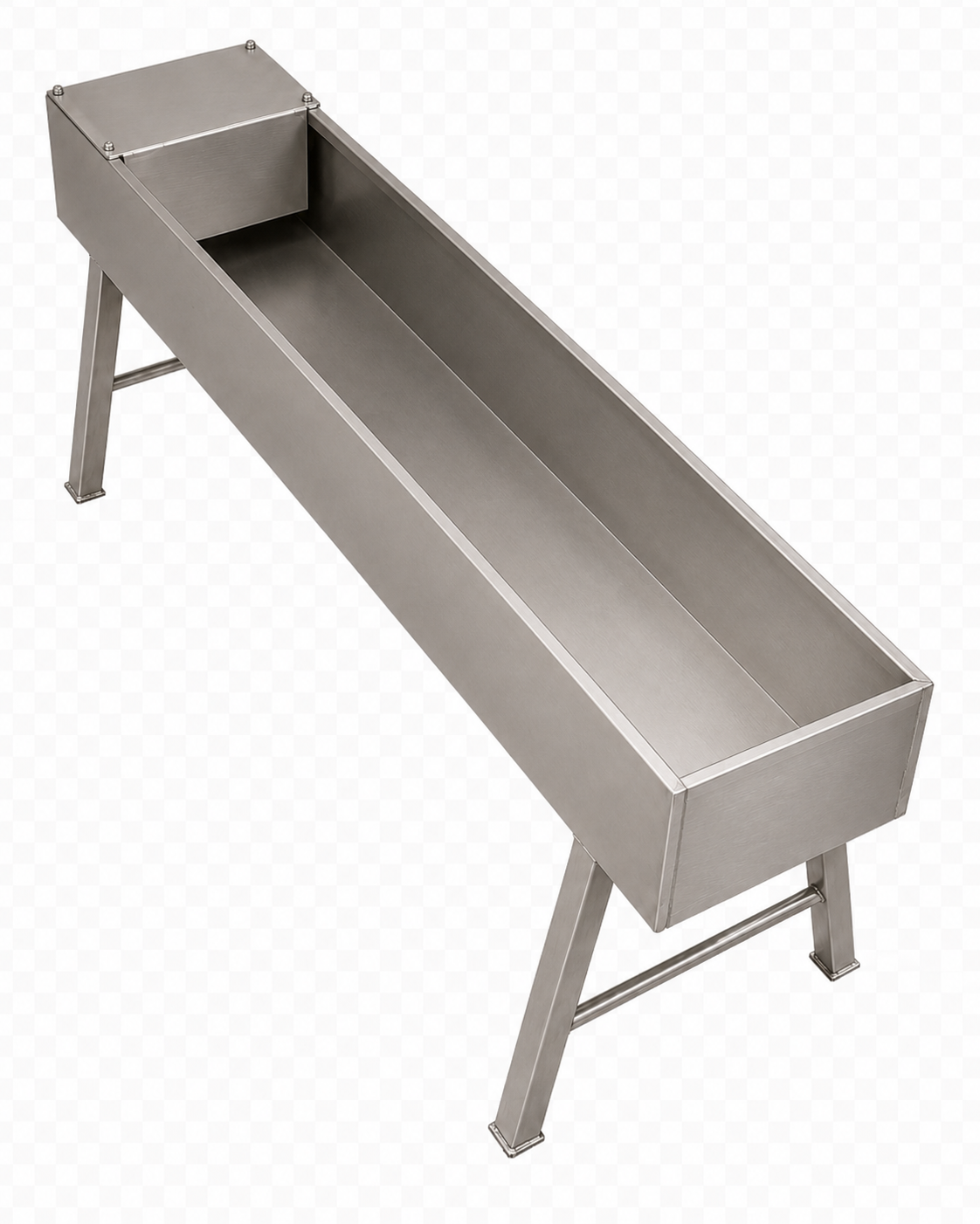 ABBEVERATOIO DA PASCOLO IN ACCIAIO INOX AISI304 CON GALLEGGIANTE