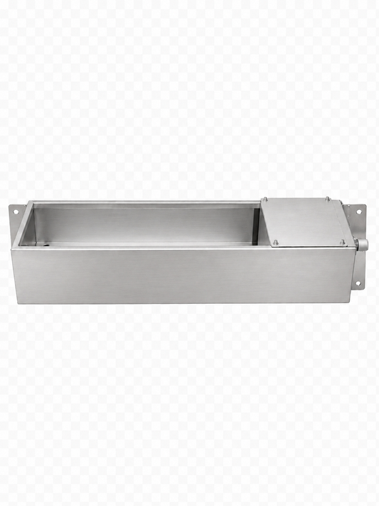 ABBEVERATOIO DA MURO IN ACCIAIO INOX CON GALLEGGIANTE